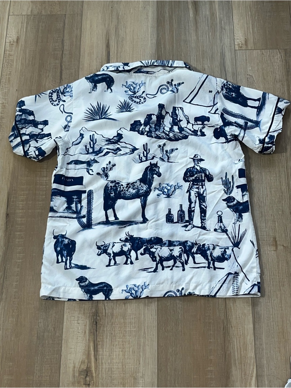 Katie Kime Women’s Marfa Toile Cotton Shorty Pajama Set Size Large - Picture 10 of 14
